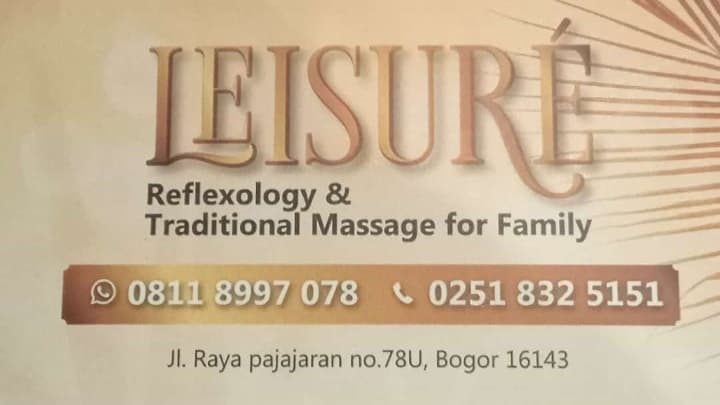 Leisure Reflexiology Bogor photo