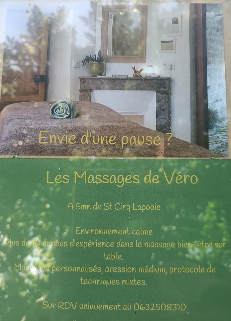 Les massages de Véro Bouziès photo