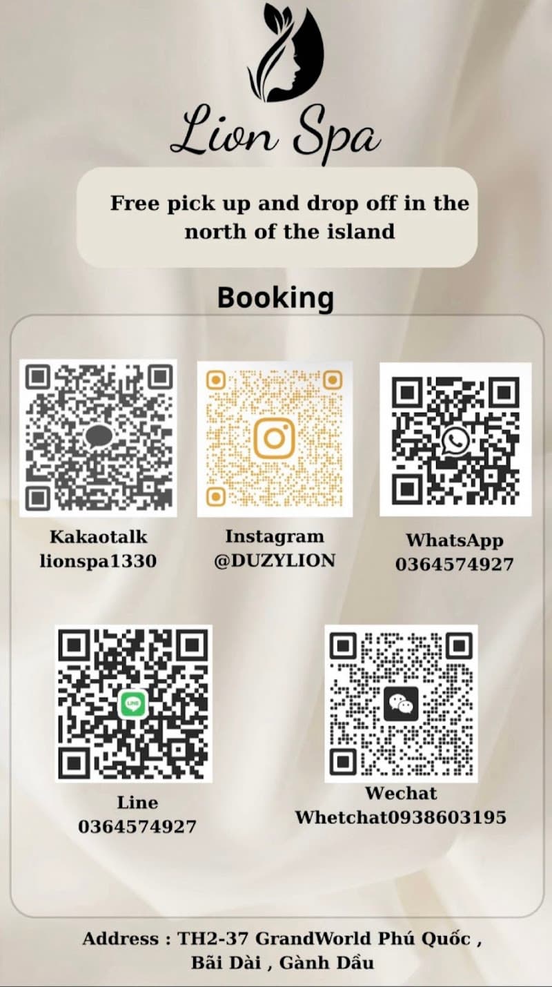Lion Spa Phu Quoc - Massage - KakaoTalk: lionspa1330 photo