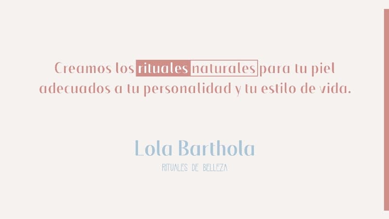 Lola Barthola Rituales de Belleza Mérida photo