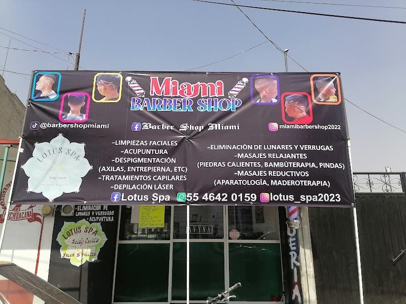 Lotus spa/Barberia Miami Barber Shop Chalco de Díaz Covarrubias photo
