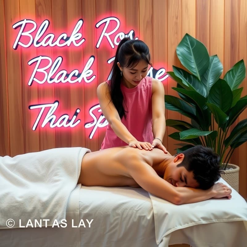Black C lucky rose thai spa photo