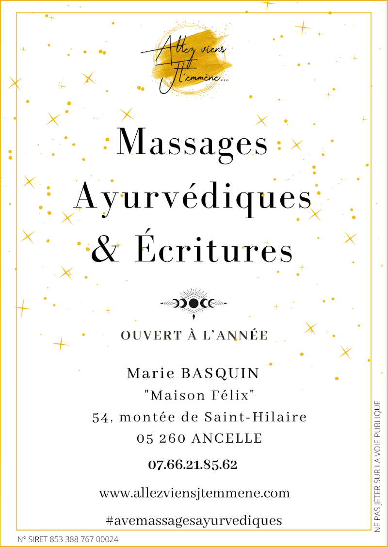 Marie Basquin - Praticienne en massages ayurvédiques Ancelle photo