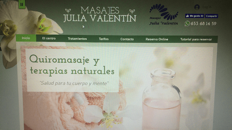 Masajes Julia Valentín Valladolid photo