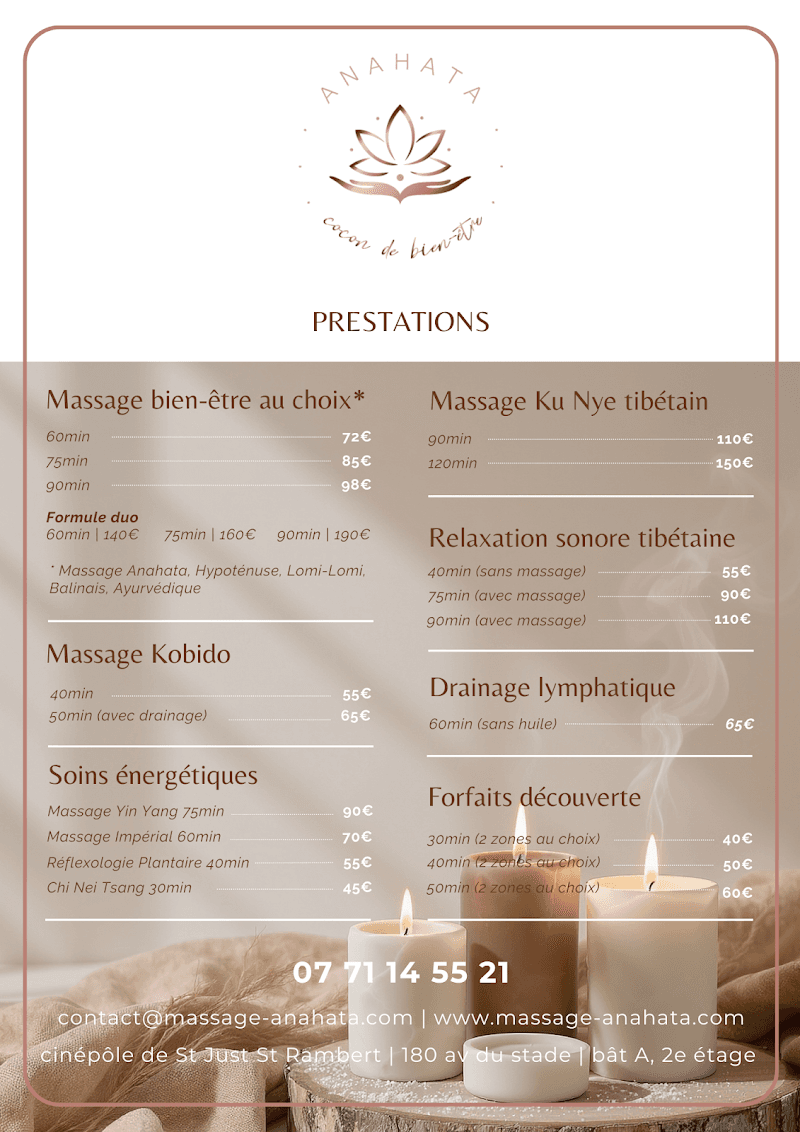 Massages bien-être Anahata Saint-Just-Saint-Rambert photo