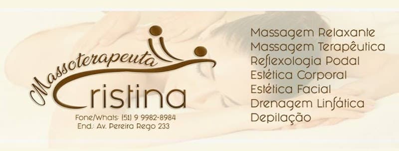 Massoterapêuta Cristina Candelária photo