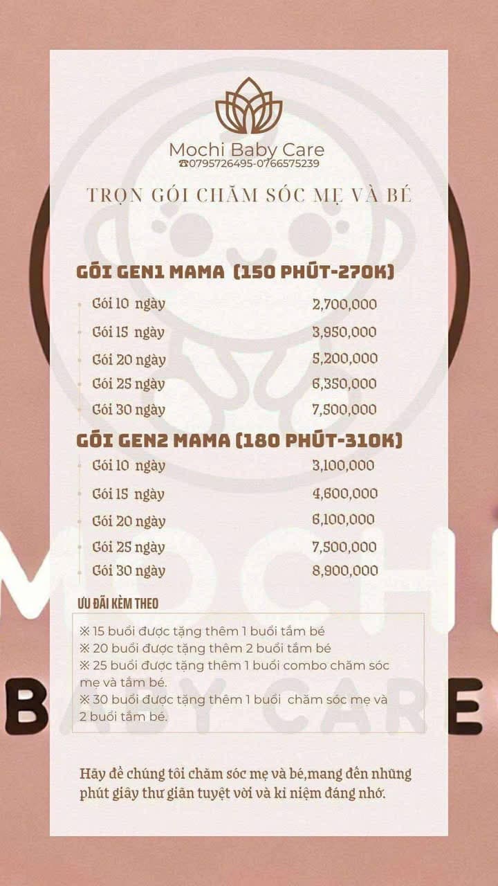 Mochi Baby Care Đà Nẵng Chăm sóc mẹ và bé Quận Sơn Trà photo