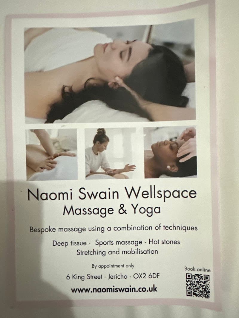 Naomi Swain Wellspace Oxford photo