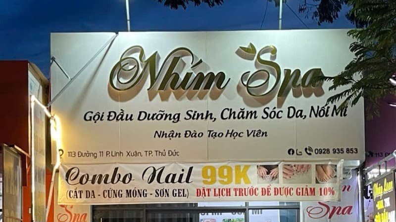 NHÍM SPA (Gội ,NaiL, Mi, Da, Massage, Chà Gót Chân) Thủ Đức photo