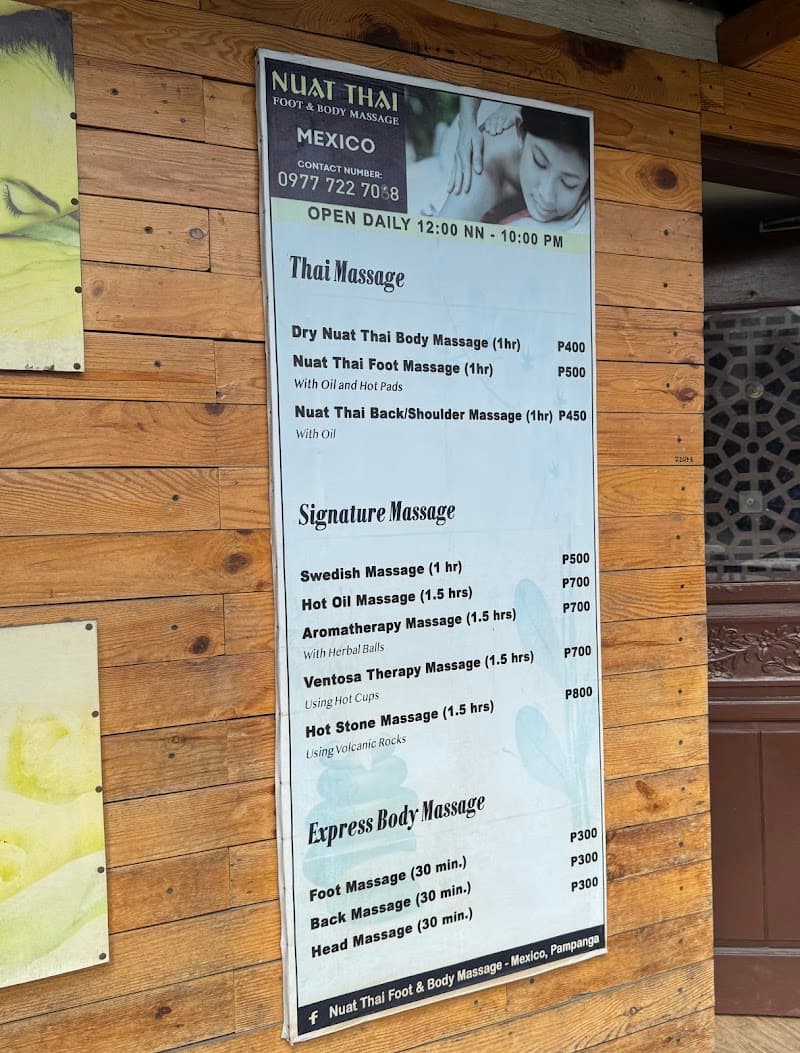 Nuat Thai Foot & Body Massage - Mexico, Pampanga photo