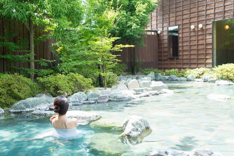 Ogawa Onsen Kawara no Yu Hiki District Ogawa Town photo