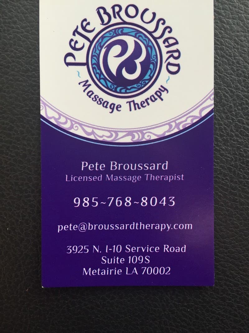 Pete Broussard Massage Therapy Metairie photo