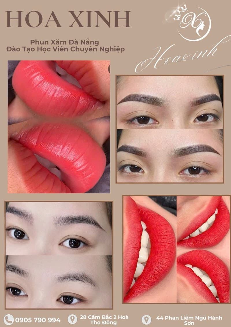 Phun Xăm Đà Nẵng Hoa Xinh Quận Cẩm Lệ photo