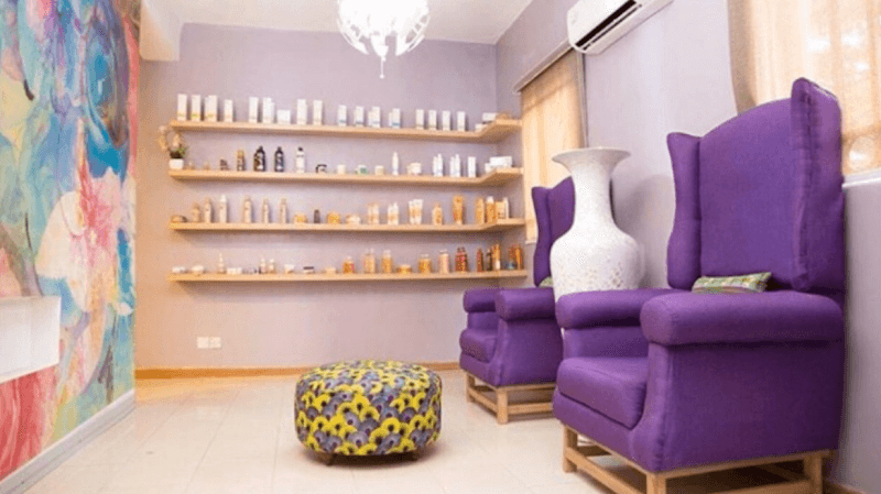 Queens Aesthetics back up page Lagos photo
