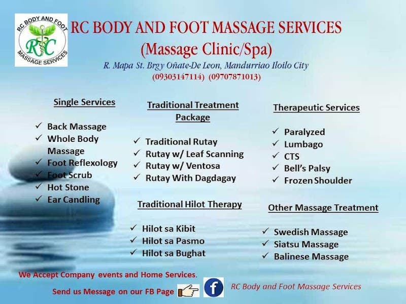 Rc Body And Foot Massage Services Iloilo City photo
