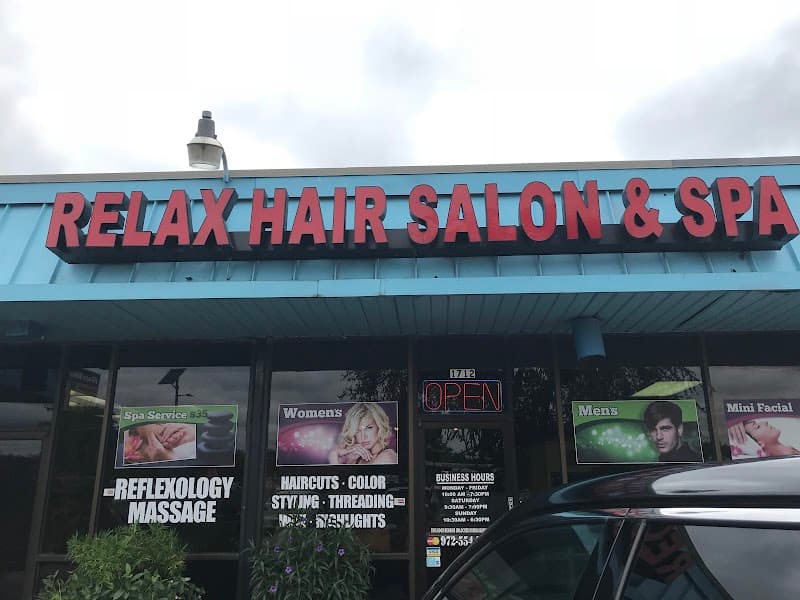 Relax hair salon and spa Irving photo