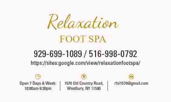 Relaxation Foot Spa Westbury photo