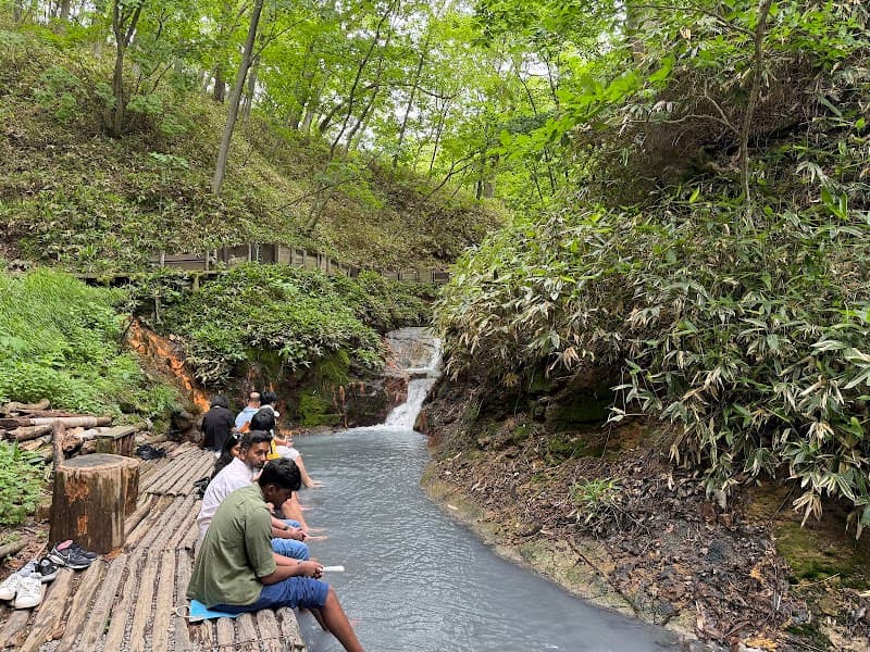 River Oyunuma Natural Footbath Noboribetsu photo