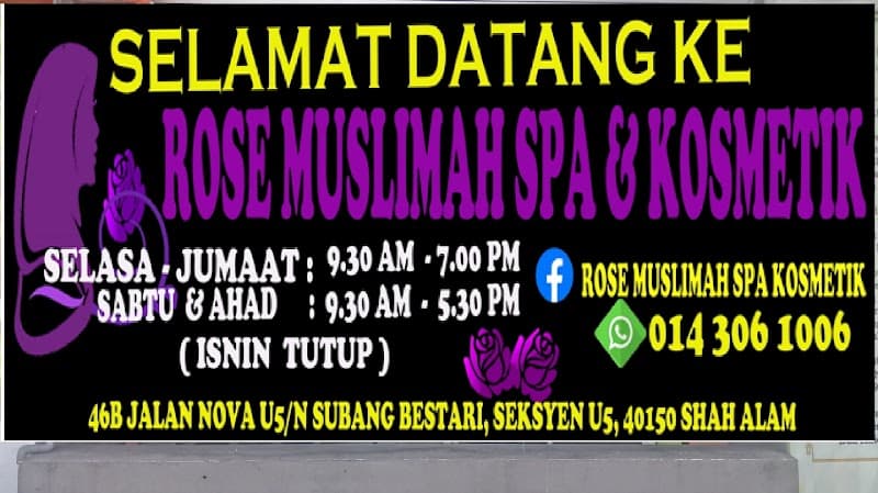 Rose Muslimah Spa & Kosmetik Shah Alam photo