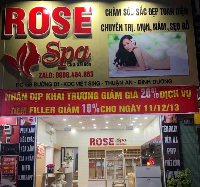 Rose Spa-Chăm Sóc Sắc Đẹp Toàn Diện Thị Xã Bến Cát photo