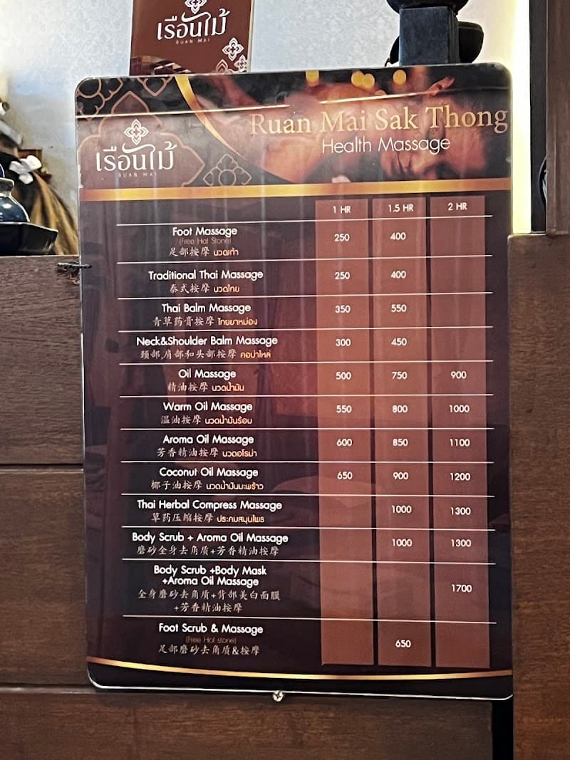 Ruean Thao Thong Kieb Ma Health Massage Lopburi photo