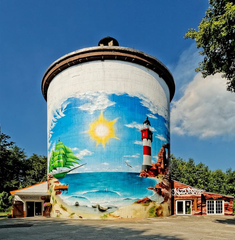 Salzgrotte in the bunker Gelsenkirchen photo