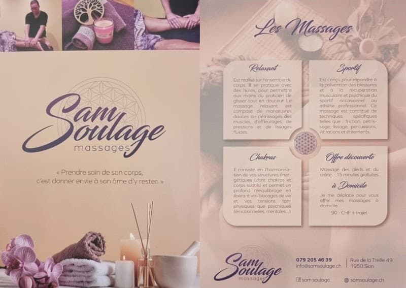 Sam Soulage Sion photo