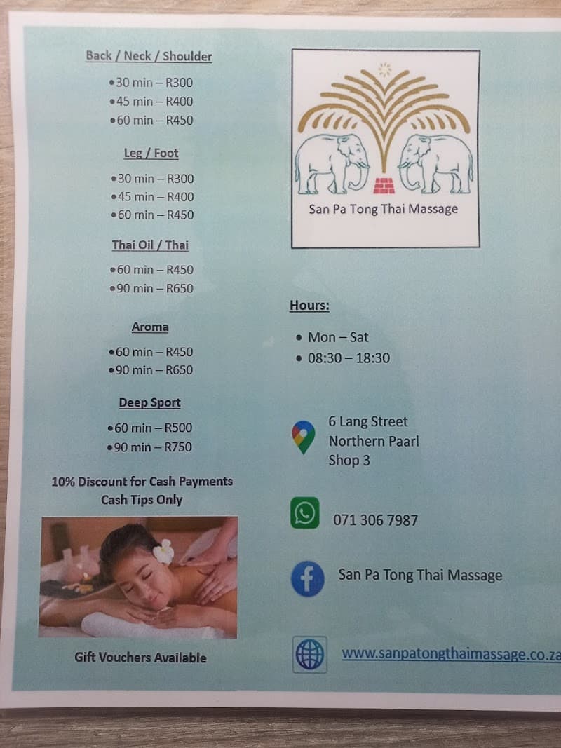 San Pa Tong Thai Massage Paarl photo
