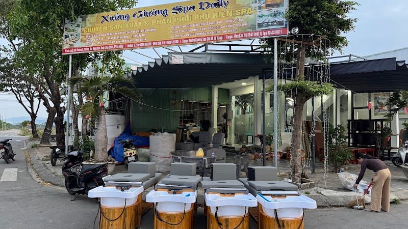 Sản xuất giường spa giường gội ghế nail ghế foot tại đà nẵng Da Nang photo