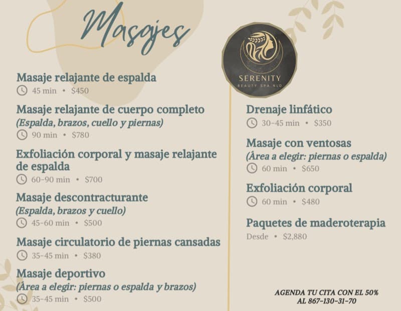 Serenity Massage & Spa Nuevo Laredo photo