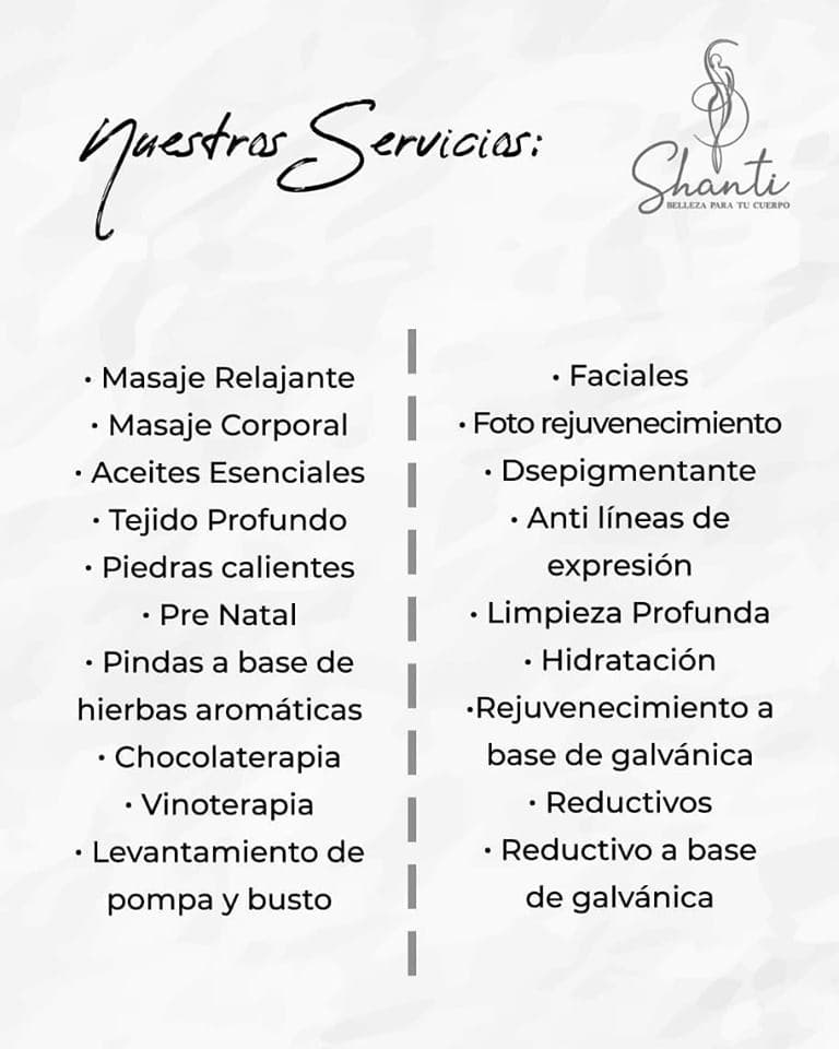 Shanti Spa Belleza para tu Cuerpo Puebla photo