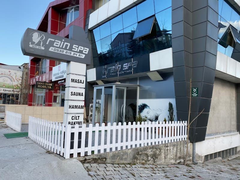 Isparta showers in the spa photo