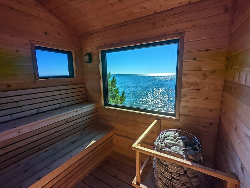 Sisu and Loyly Grand Marais photo