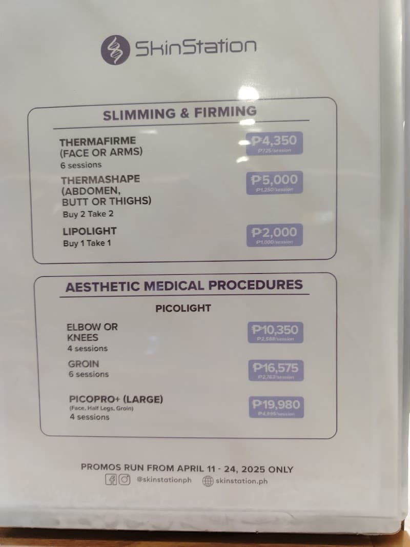 SkinStation SM City Iloilo Iloilo City photo