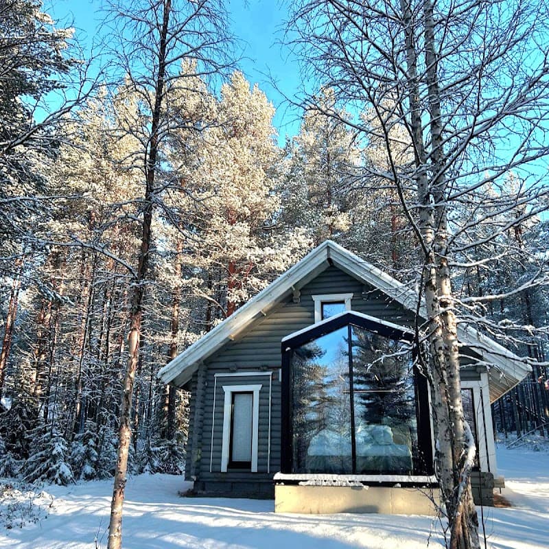 Sky Lodging | sleeping under the stars | private cottage Lapland photo