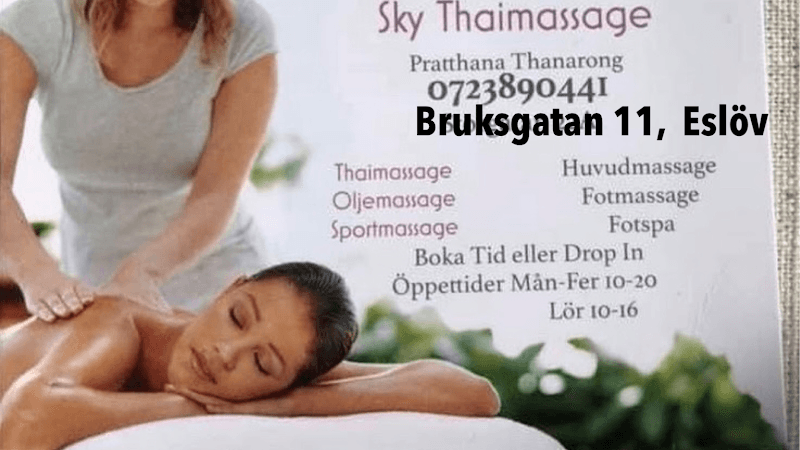Sky thaimassage i Eslöv photo
