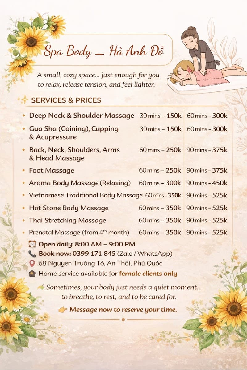 Spa Body - Hà Anh Đỗ Phú Quốc photo