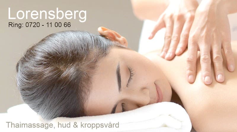 Thaimassage Lorensberg Göteborg photo