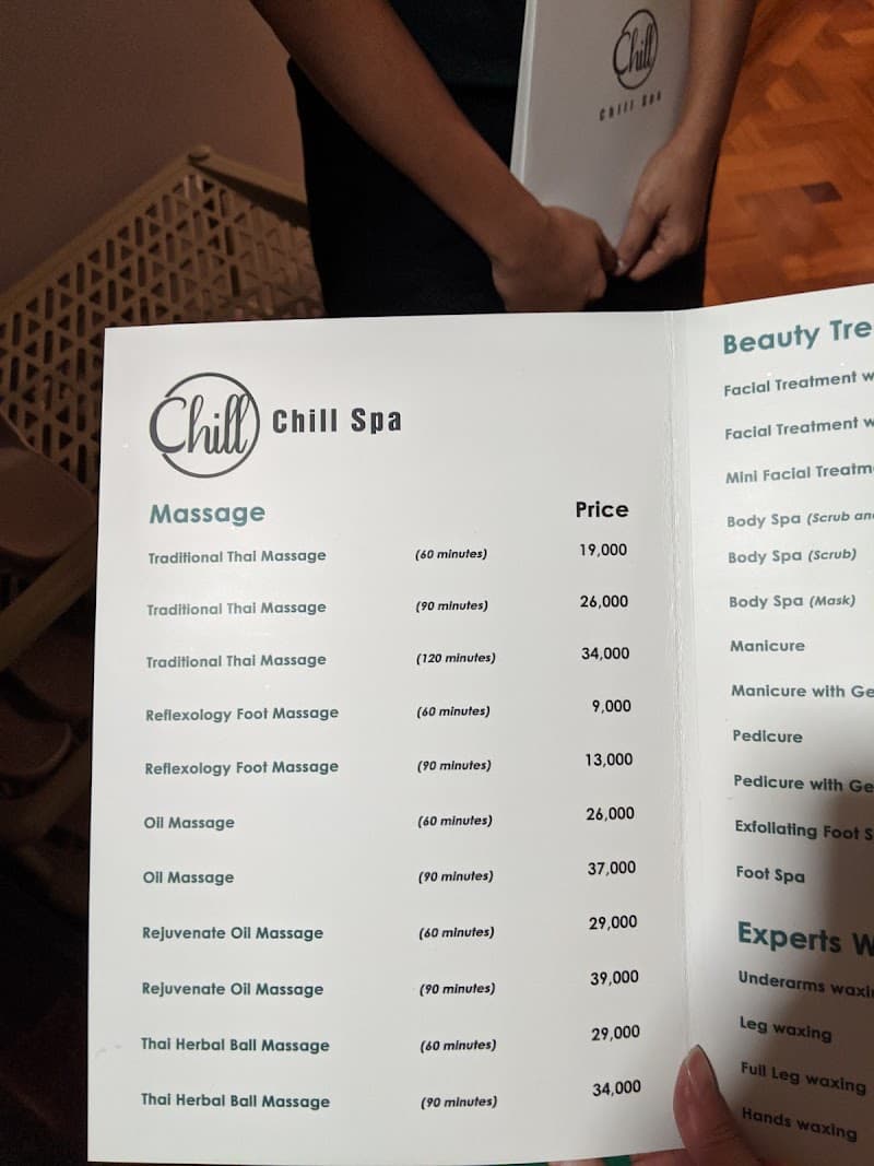 The Chill Spa Yangon photo
