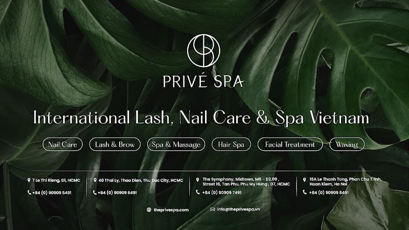 The Privé Spa | International Lash, Nail Care & Spa | Ben Thanh (D1) Ho Chi Minh City photo