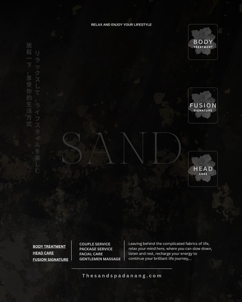 The Sand Spa Massage - Head Spa - Massage - Head Spa - Shampoo - Massage & Head Spa Quận Ngũ Hành Sơn photo