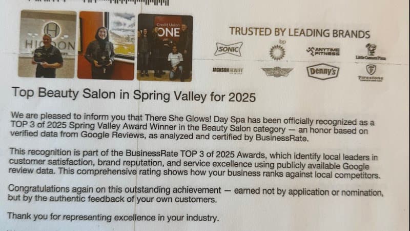 There She Glows Day Spa Spring Valley photo