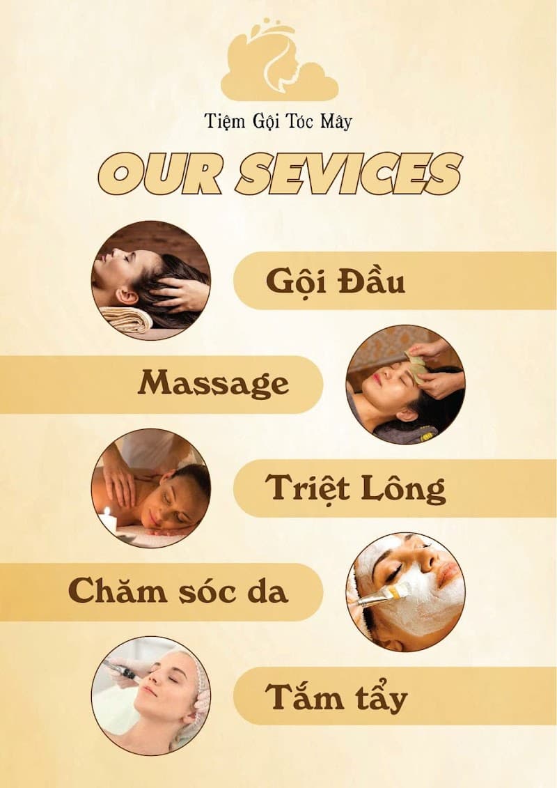 Tiệm Gội Tóc Mây Quận 8 photo