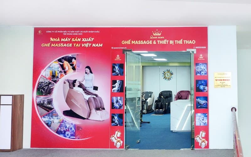 Tổng Đại Lý Ghế Massage Queencrown Quận Cầu Giấy photo
