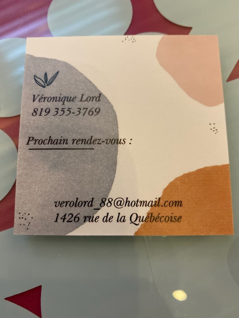 Véronique Lord Esthéticienne Val-d'Or photo