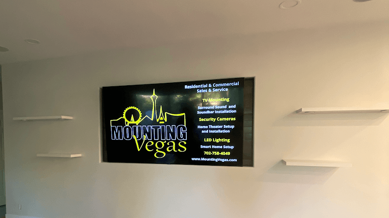 We Mount TVs Flat Screen TV Mounting Service Las Vegas photo