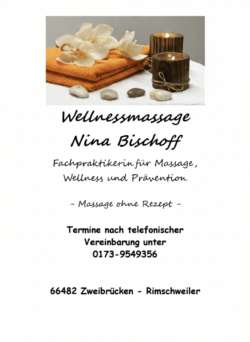 Wellnessmassage Nina Bischoff Zweibrücken photo