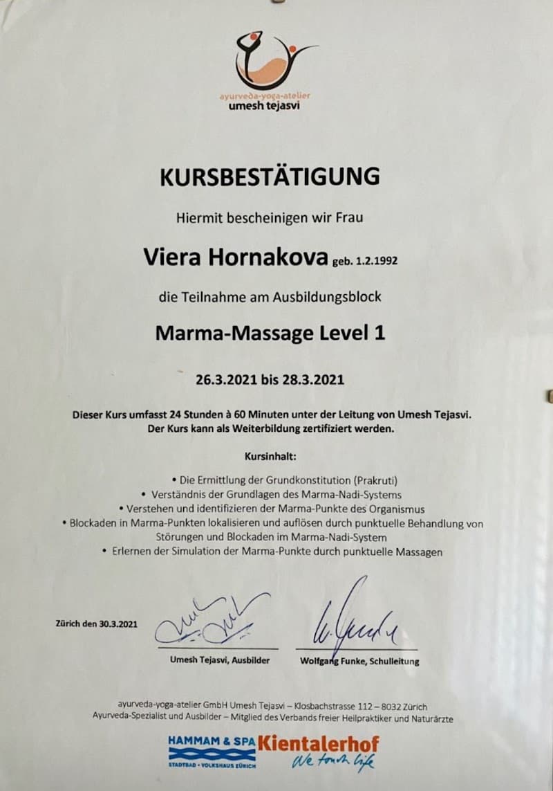 WERA Massage Leukerbad photo