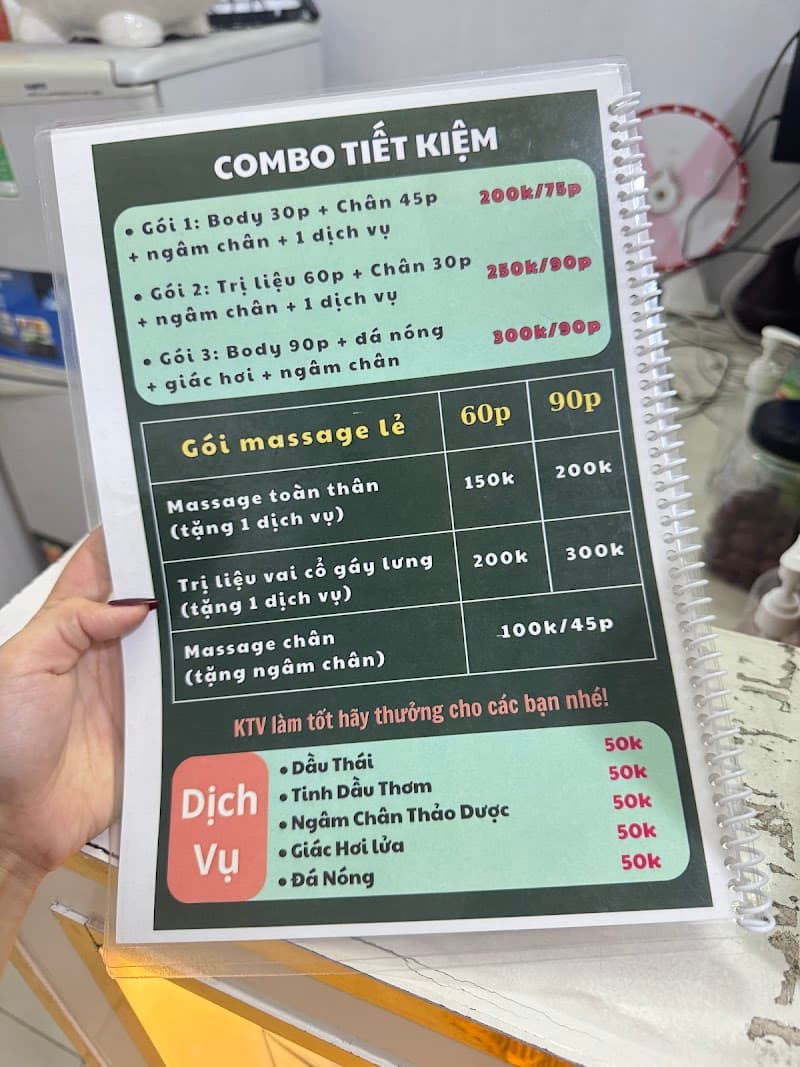 Xoa bóp bấm huyệt khiếm thị Quá Đã Quận 6 photo