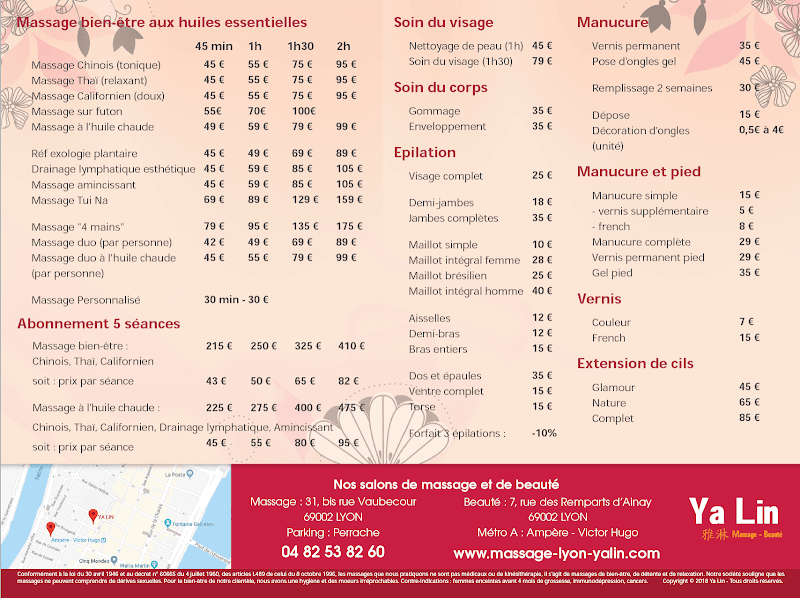YA LIN, massage et beauté Lyon photo